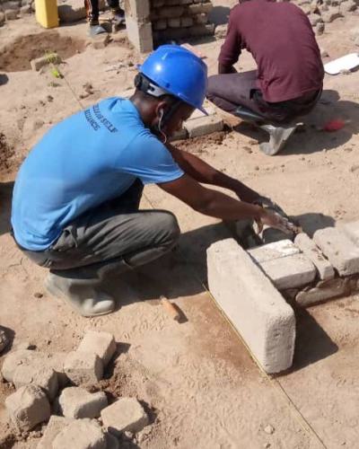 Paddy während seiner Ausbildung
